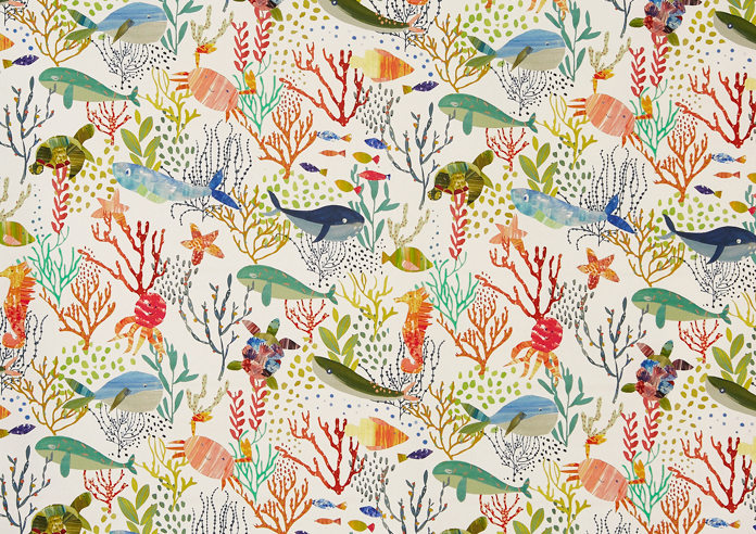 Bubbles, Jungle - Fabric Only - Image 3